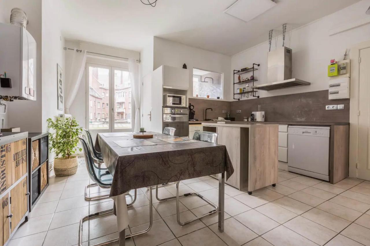 Apartamento T3 Elégance, 60m2, Netflix, Hypercentre Valenciennes Exterior foto